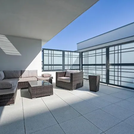 Daire Eden Park - Terrasse